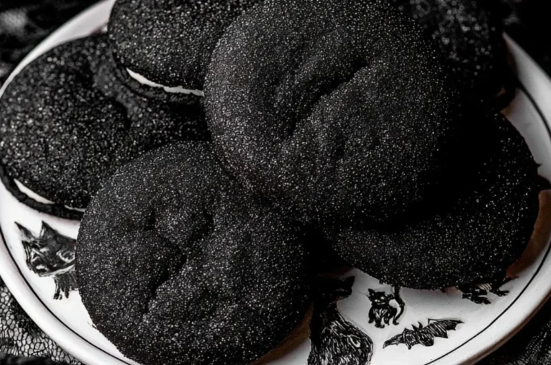 Black Velvet Cheesecake Cookies with chocolate and cream cheese frosting