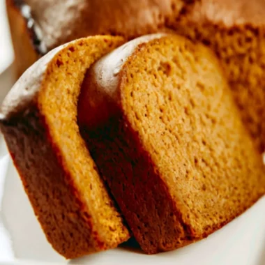 Delicious homemade pumpkin bread from Libby's recipe, perfect for fall baking.