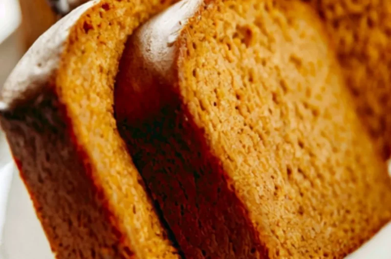 Delicious homemade pumpkin bread from Libby's recipe, perfect for fall baking.