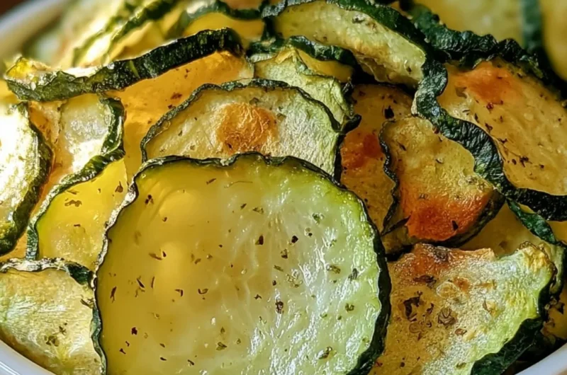 Crunchy ranch cucumber chips snack ready to serve